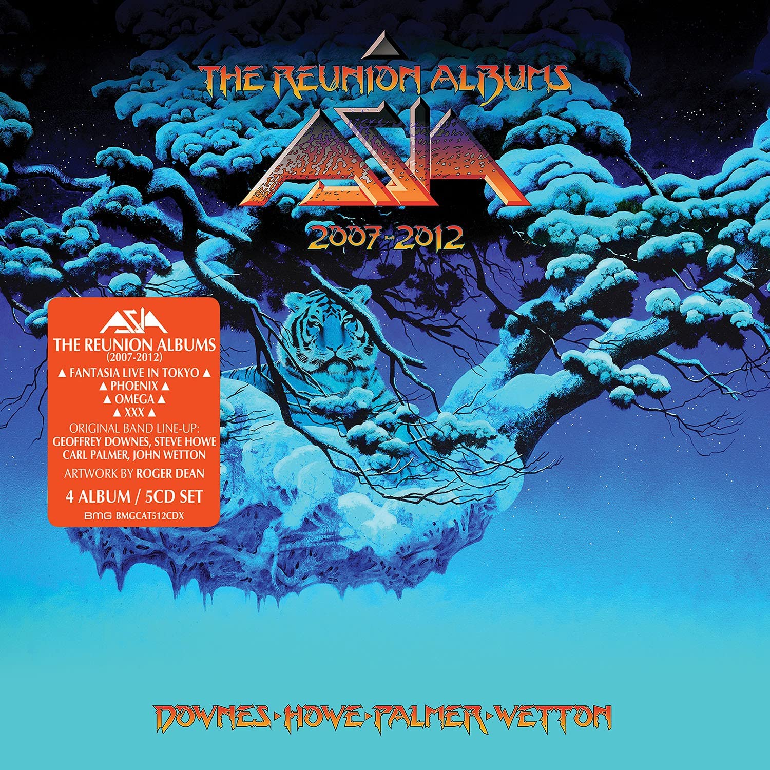 The Reunion Albums (2007-2012) CD x 4 - ASIA