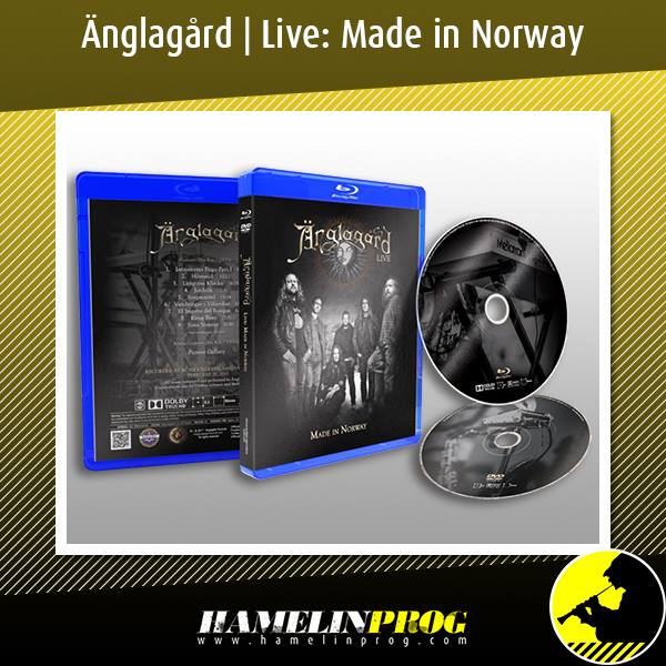 Live (Made in Norway) DVD+Digital audio - ANGLAGARD