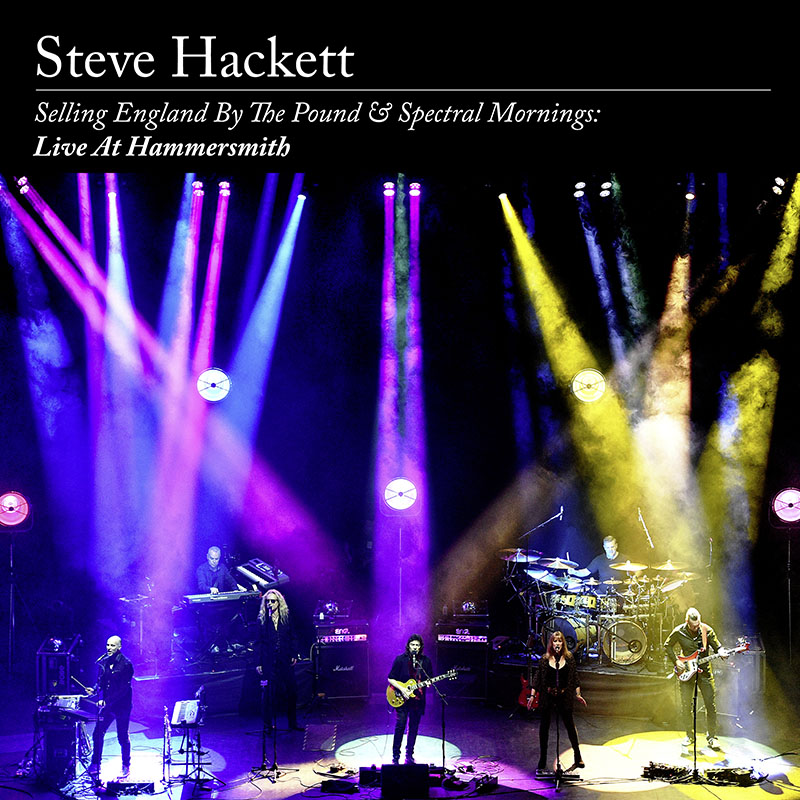 SELLING ENGLAND BY THE POUND & SPECTRAL MORNINGS: LIVE AT HAMMERSMITH (CD X2) - STEVE HACKETT